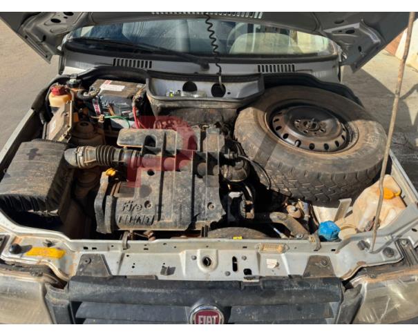 Foto de FIAT/UNO MILLE FIRE, FLEX, ALCOOL/GASOLINA, PRATA, 2007/2008, CHASSI: ...67811, NO ESTADO EM QUE SE ENCONTRA. 
