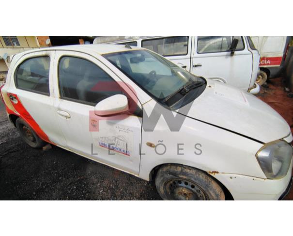 Foto de AUTOMOVEL TOYOTA/ETIOS HB X 13L MT, 2018/2018,BRANCA, ALCOOL/GASOLINA, CHASSI: ...10911, NO ESTADO EM QUE SE ENCONTRA.