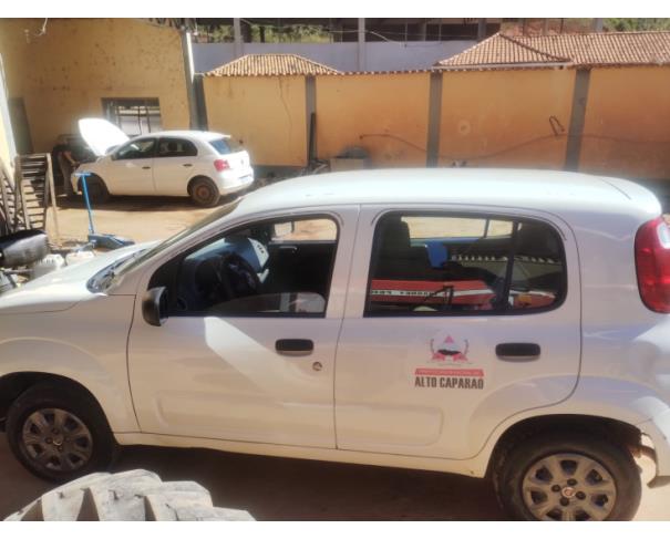 Foto de AUTOMOVEL, FIAT/UNO VIVACE 1.0, BRANCA, 2011/2012, ALCOOL/GASOLINA, CHASSI: 9BD195152C0201020, RENAVAM: 00334214084, NO ESTADO EM QUE SE ENCONTRA.