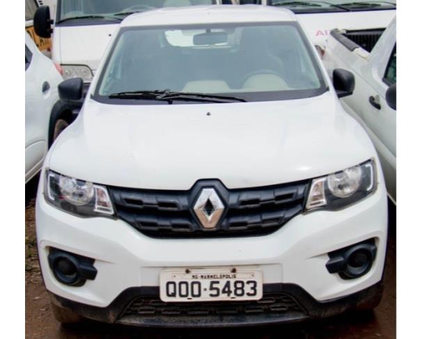 Foto de PAS/AUTOMOVEL RENAULT/KWID LIFE 10MT, ALCOOL/GASOLINA, 2018/2019, BRANCA, PLACA: QOO-5483, RENAVAM: 01155653774, CHASSI: 93YRBB007KJ399175, NO ESTADO EM QUE SE ENCONTRA.