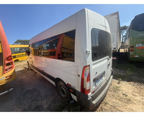 Foto de MICROONIBUS, RENAULT/M REVESCAP L3H2, BRANCA, 2018/2019, DIESEL, CHASSI: 93YMAF4XEKJ753659, RENAVAM: 01181847211, NO ESTADO EM QUE SE ENCONTRA.