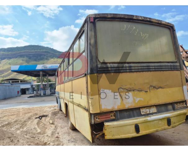 Foto de ONIBUS M.B./M.BENZ OF 1115, DIESEL, 1990/1990, AMARELA, CHASSI: 9BM384091LB880620, RENAVAM: 247792217, NO ESTADO EM QUE SE ENCONTRA.