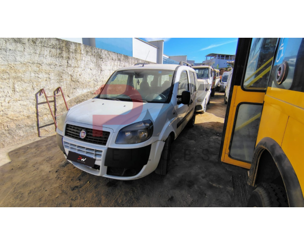 Foto de FIAT/DOBLO ESSENCE 7L E, ALC/GASOLINA, BRANCA, 2020/2021, CHASSI: 9BD1196GDM1158603, RENAVAM: 01251124256, NO ESTADO EM QUE SE ENCONTRA.