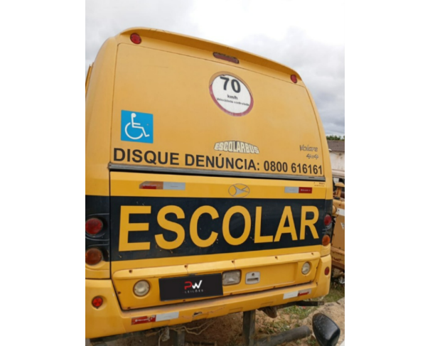 Foto de PAS/ ONIBUS MARCOPOLO/VOLARE W8, DIESEL,  AMARELA, 2011/2012, CHASSI:...40476, NO ESTADO EM QUE SE ENCONTRA.