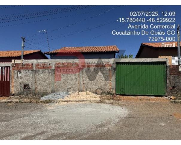 Foto de COCALZINHO DE GOIAS/GO - CASA - LOTEAMENTO EDILANDIA II - VIA PÚBLICA N. SN, LT 15 QD 05 - EDILANDIA II