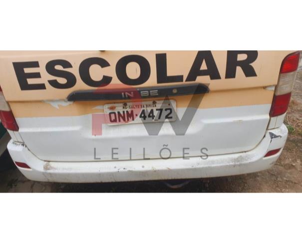 Foto de PASSAGEIRO / MICROONIBUS I/JINBEI VKNVAN, GASOLINA, BRANCA, 2015/2016, PLACA QNM-4472, CHASSI: LSYHDAAB7GK018720, RENAVAM: 01133172129, NO ESTADO EM QUE SE ENCONTRA.