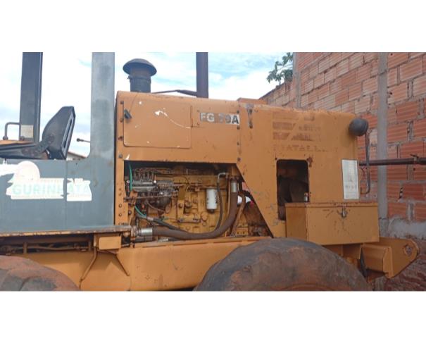 Foto de MOTONIVELADORA FIATALLIS FG 70A, AMARELA, ANO 1994, DIESEL, NO ESTADO EM QUE SE ENCONTRA.