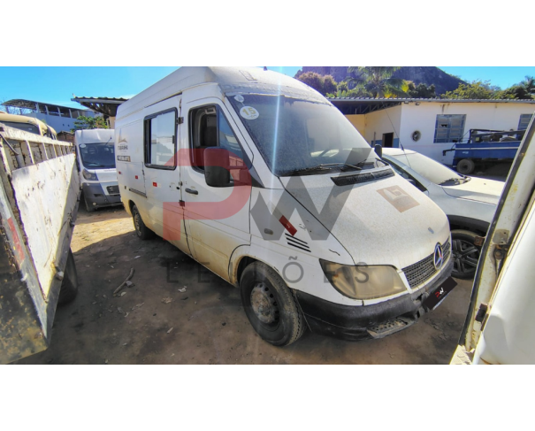 Foto de CAMINHAO I/MBENZ 313SF RONTAN AMB, 2008/2008, DIESEL, BRANCA, CHASSI: 8AC9036628A990773, RENAVAM: 00969315325, NO ESTADO EM QUE SE ENCONTRA.