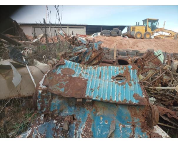 Foto de LOTE CONTENDO SUCATA DE DIVERSOS MATERIAIS, 0,40 POR KG, NO ESTADO EM QUE SE ENCONTRA.
