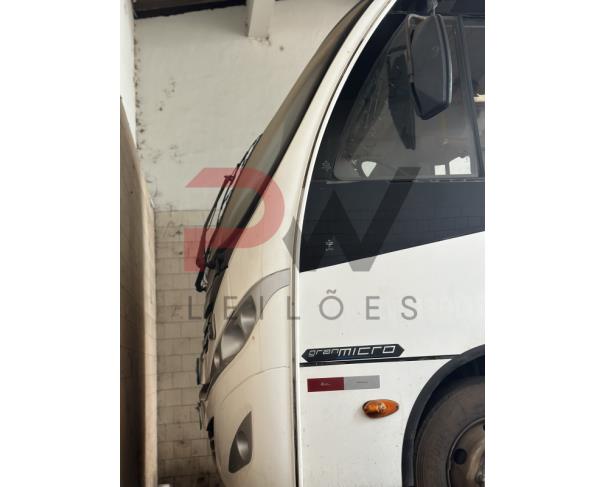 Foto de ONIBUS AGRALE/MASCA GRANMICROSO, DIESEL, BRANCA, 2014/2014, CHASSI: ...00960, NO ESTADO EM QUE SE ENCONTRA. 