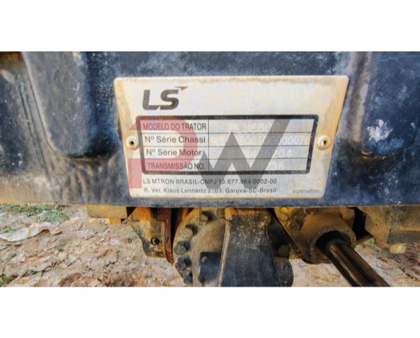 Foto de TRATOR LS, AZUL, PLUS80R, CHASSI: 9BLP08001GG000070, Nº DO MOTOR: B1N495204, SÉRIE 1000003836, ANO: 2017, NO ESTADO EM QUE SE ENCONTRA.