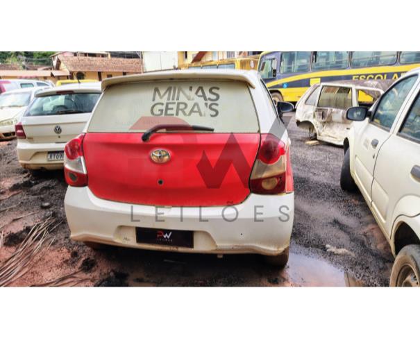 Foto de AUTOMOVEL TOYOTA/ETIOS HB X 13L MT, 2018/2018, BRANCA, ALCOOL/GASOLINA, CHASSI: ...11114, NO ESTADO EM QUE SE ENCONTRA.