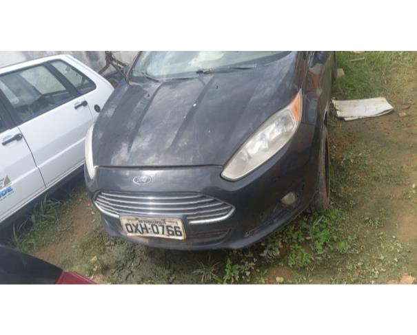 Foto de PAS/AUTOMOVEL I/FORD FIESTA SD 6LTIA, ALCOOL/GASOLINA, 2014/2014, PRETA,  PLACA: OXH-0766,  RENAVAM: 01004324700, CHASSI: 3FADP4YJ1EM208254, NO ESTADO EM QUE SE ENCONTRA.