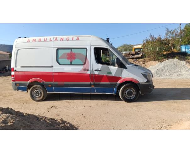 Foto de ESP/CAMINHÃO/AMBULANCIA I/M.BENZ 415 MARIMAR A, DIESEL, 2016/2017, BRANCA, RENAVAM: 01114901390, CHASSI: 8AC906633HE127896, NO ESTADO EM QUE SE ENCONTRA.