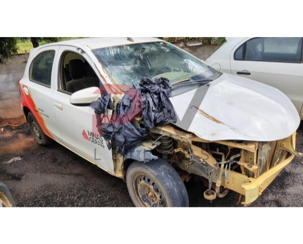 Foto de AUTOMOVEL TOYOTA/ETIOS HB X 13L MT, 2018/2018, BRANCA, ALCOOL/GASOLINA, CHASSI: ...11114, NO ESTADO EM QUE SE ENCONTRA.