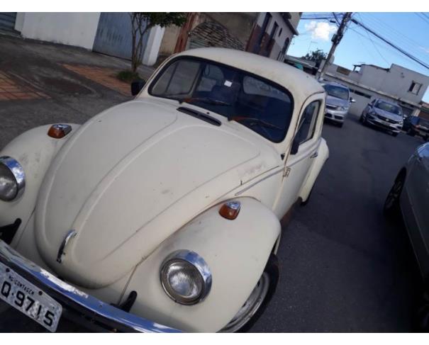 Foto de PASSAGEIRO / AUTOMOVEL VW/FUSCA 1300, 1981/1981, GASOLINA, BEGE, PLACA GLQ - 9715, RENAVAM: 00261628070, CHASSI: B0285963, NO ESTADO EM QUE SE ENCONTRA.