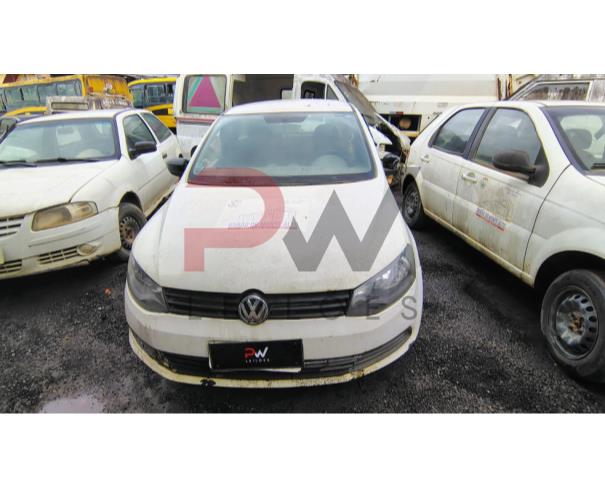 Foto de AUTOMOVEL VW/NOVO GOL 1.0, 2014/2014, BRANCA, ALCOOL/GASOLINA, CHASSI: ....59652, NO ESTADO EM QUE SE ENCONTRA.