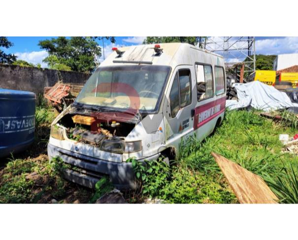 Foto de SUCATA SEM BAIXA, ESPECIAL / CAMINHONETE FIAT/DUCATO M RONTAN AMB, 2005/2005, DIESEL, BRANCA, ANTIGA PLACA HMG-4480, NO ESTADO EM QUE SE ENCONTRA.