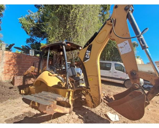 Foto de RETROESCAVADEIRA 416E, ANO: 2013, SÉRIE: CAT0416ECMFG04993, NO ESTADO EM QUE SE ENCONTRA.