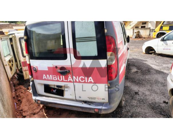 Foto de CAMINHONE FIAT/DOBLO GREENCAR MO4, 2016/2016, BRANCA, ALCOOL/GASOLINA, CHASSI: ...42481, NO ESTADO EM QUE SE ENCONTRA.