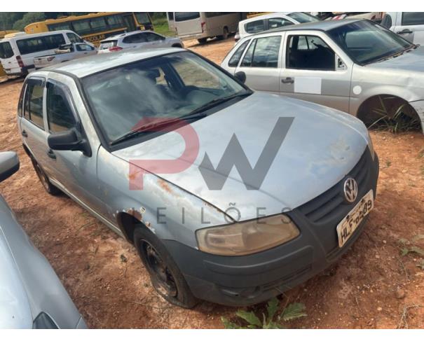 Foto de PASSAGEIRO / AUTOMOVEL VW/GOL 1.0 GIV, 2012/2013, ALC/GASOL, PRATA, PLACA HLF-8589, RENAVAM: 00459290240, CHASSI: 9BWAA05W0DP012232, NO ESTADO EM QUE SE ENCONTRA.