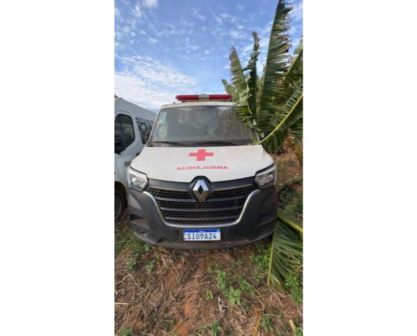Foto de CAMINHONETE RENAULT/MASTER BF AMB1, DIESEL, BRANCA, 2023/2024, CHASSI: 93YF62000RJ688691, RENAVAM: 01356928150, NO ESTADO EM QUE SE ENCONTRA.