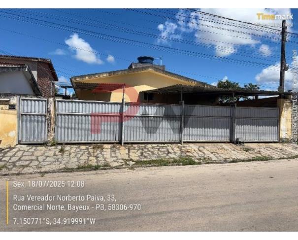 Foto de BAYEUX/PB - CASA - COND RES VILLA BALLI - RUA PROJETADA SETOR 20 N. 40, ATUALMENTE RUA NOBERTO PAIVA - COMERCIAL NORTE  