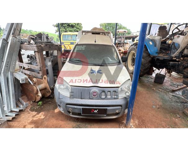 Foto de CAMINHONE FIAT/FIORINO ATENA AMB, ALCOOL/GASOLINA, BRANCA, 2017/2018, CHASSI: ...98456, NO ESTADO EM QUE SE ENCONTRA. 