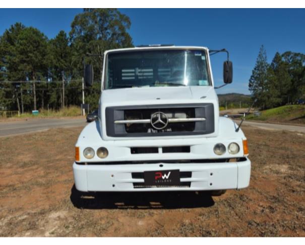 Foto de  CAMINHAO M.BENZ/L 1318, DIESEL, BRANCA, 2007/2007, NO ESTADO EM QUE SE ENCONTRA.