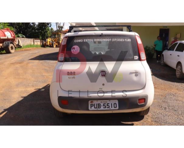 Foto de UNO ECONOMY 0,5L 088CV 1400  FAB FIAT COR BRANCA PLACA PUB-5510 ANO FAB/MOD 2014/2014 COMBUSTÍVEL FLEX CHASSI 9BD195173E0587308 RENAVAM 1009864073 , NO ESTADO EM QUE SE ENCONTRA.