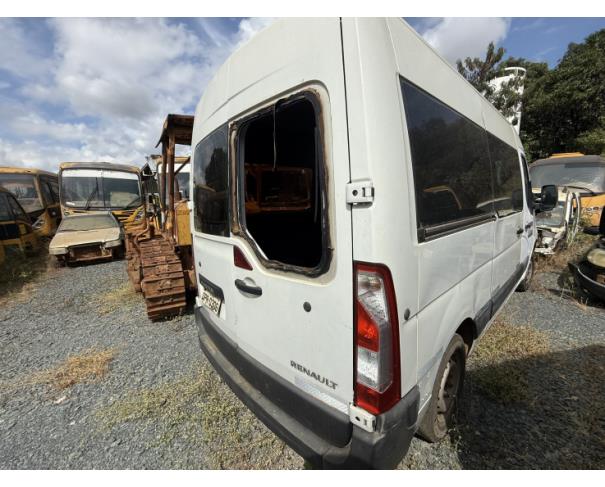 Foto de MICROONIB RENAULT/M REVESCAP L3H2, DIESEL, BRANCA, 2018/2019, CHASSI: 93YMAFEXCKJ563680, RENAVAM: 01171503226, NO ESTADO EM QUE SE ENCONTRA.