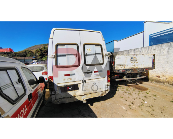Foto de CAMINHAO I/MBENZ 313SF RONTAN AMB, 2008/2008, DIESEL, BRANCA, CHASSI: 8AC9036628A990773, RENAVAM: 00969315325, NO ESTADO EM QUE SE ENCONTRA.