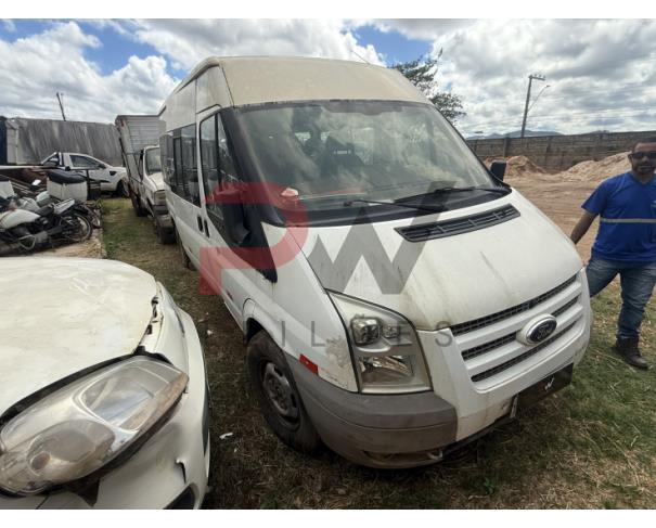 Foto de PASSAGEIRO / MICROONIBUS I/FORD TRANSIT 350L BUS, 2013/2014, DIESEL, BRANCA, CHASSI: WF0DXPTDFETC62391, RENAVAM: 00993565697, NO ESTADO EM QUE SE ENCONTRA. EM FUNCIONAMENTO, MOTOR COM PERDA DE POTÊNCIA.