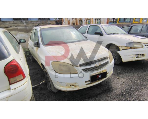 Foto de AUTOMOVEL CHEVROLET/CELTA 1.0L LS, 2012/2013, BRANCA, ALCOOL/GASOLINA, CHASSI: ...10494, NO ESTADO EM QUE SE ENCONTRA.