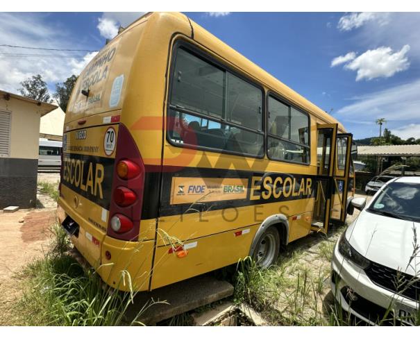 Foto de ONIBUS IVECO/CITYCLASS 70C17, DIESEL, AMARELA, 2014/2014, CHASSI: ...59788, NO ESTADO EM QUE SE ENCONTRAM.