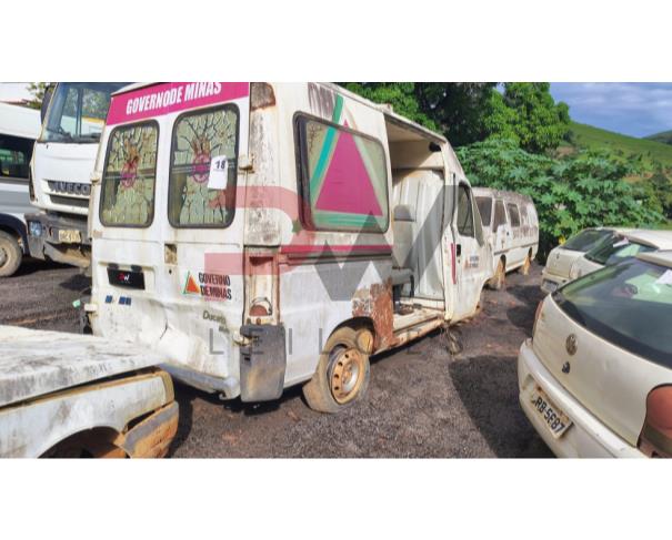 Foto de CAMINHONE FIAT/DUCATO M RONTAN AMB, 2005/2005, BRANCA, DIESEL, CHASSI: ...22169, NO ESTADO EM QUE SE ENCONTRA.