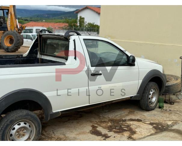 Foto de CARGA / CAMINHONETE FIAT/STRADA WK CC E,ALCOOL/GASOLINA, BRANCA, 2019/2019, NO ESTADO EM QUE SE ENCONTRA. 