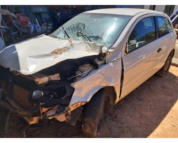 Foto de AUTOMOVEL VW/GOL TL MB, ALCOOL/GASOLINA, BRANCA, 2014/2015, CHASSI: 9BWAA45U7FP046595, RENAVAM: 01085131030, NO ESTADO EM QUE SE ENCONTRA. 