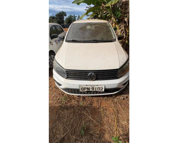 Foto de AUTOMOVEL VW/GOL 1.6L MB5, ALCOOL/GASOLINA, BRANCA, 2018/2019, CHASSI: 9BWAB45U8KT071164, RENAVAM: 01171059580, NO ESTADO EM QUE SE ENCONTRA.