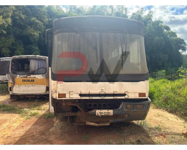 Foto de PAS/ONIBUS M.BENZ/OF 1620, 1997/1997, DIESEL, BRANCA, PLACA LBV - 0207, RENAVAM: 00681627468, CHASSI: 9BM384087VB130145, NO ESTADO EM QUE SE ENCONTRA.