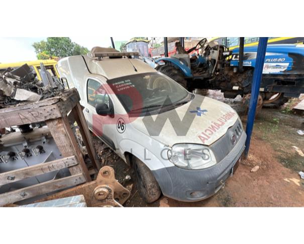 Foto de CAMINHONE FIAT/FIORINO ATENA AMB, ALCOOL/GASOLINA, BRANCA, 2017/2018, CHASSI: ...98456, NO ESTADO EM QUE SE ENCONTRA. 