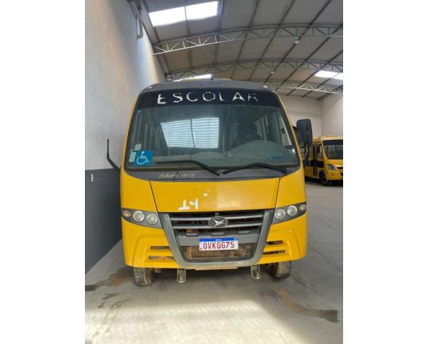 Foto de PASSAGEIRO / ONIBUS MPOLO/VOLARE V8L 4X4 EO, 2013/2014, DIESEL, AMARELA, PLACA OVK – 0G75, RENAVAM: 00656235160, CHASSI: 93PB58M1MEC048540, NO ESTADO EM QUE SE ENCONTRA.