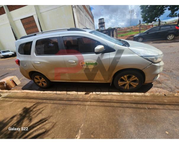Foto de AUTOMOVEL, CHEV/SPIN 1.8L AT PREMIER, PRATA, 2019/2020, ALCOOL/GASOLINA, CHASSI: 9BGJP7520LB143869, RENAVAM: 01235960037, NO ESTADO EM QUE SE ENCONTRA.
