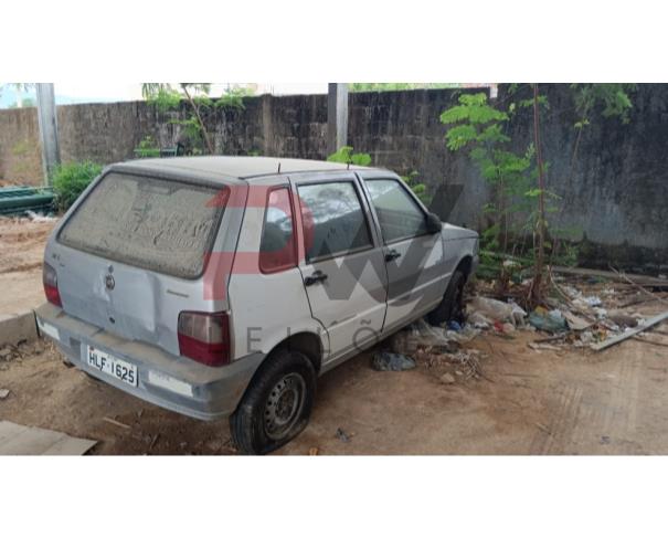 Foto de PAS/AUTOMOVEL FIAT/UNO MILLE ECONOMY, ALCOOL/GASOLINA, 2009/2010, PRATA, RENAVAM: 174349432, CHASSI: 9BD15822AA6384097, NO ESTADO EM QUE SE ENCONTRA.