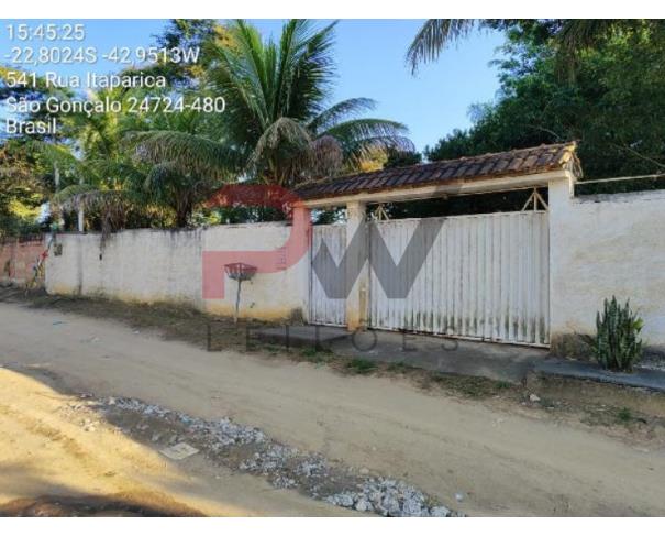 Foto de SÃO GONAÇO/RJ - RUA ITAPARICA,N. 108  LT 10, QD 10, GUAXINDIBA