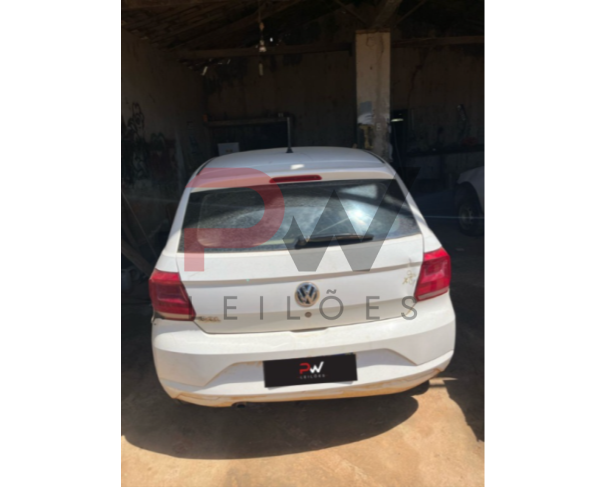 Foto de AUTOMOVEL VW/GOL 1.0L MC4, ALCOOL/GASOLINA, BRANCA, 2021/2022, PLACA RCG-1G59, CHASSI: ...72249, NO ESTADO EM QUE SE ENCONTRA.