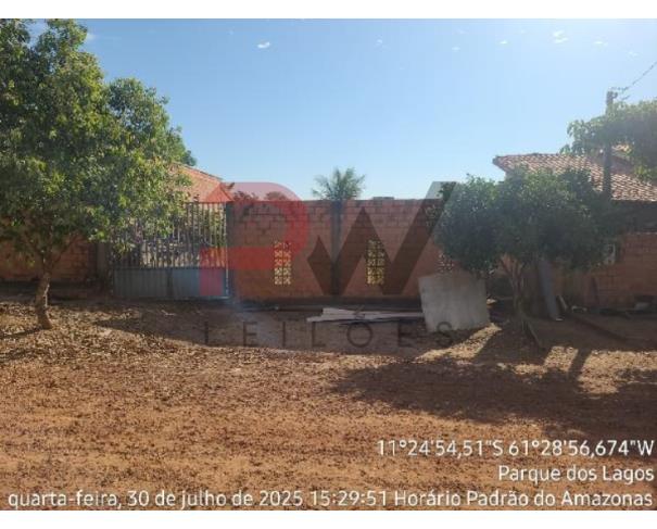 Foto de CACOAL/RO - TERRENO - RES PARQUE DOS LAGOS - RUA MOREIAS N. 97, QD 10 - PARQUE DOS LAGOS  