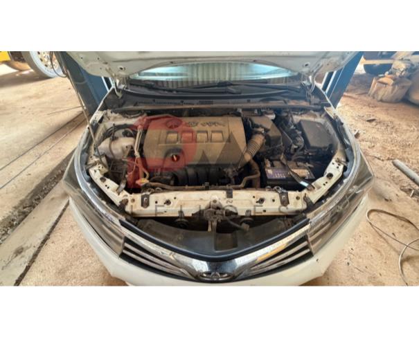Foto de AUTOMOVEL TOYOTA/COROLLA GLI18 CVT, ALCOOL/GASOLINA, BRANCA, 2016/2017, CHASSI: 9BRBLWHE1H0079881, RENAVAM: 01096098595, NO ESTADO EM QUE SE ENCONTRA.
