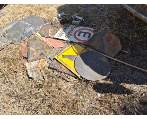 Foto de LOTE CONTENDO SUCATA FERROSA, NO ESTADO EM QUE SE ENCONTRAM.