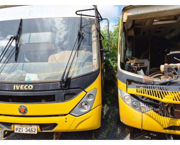 Foto de ONIBUS IVECO/SENIORCLASS 150SE, DIESEL, AMARELA, 2016/2017, CHASSI: 93ZA01LF0H8931338, RENAVAM: 01114105047, NO ESTADO EM QUE SE ENCONTRA.